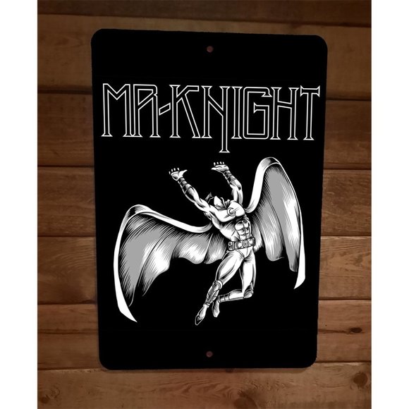 Led Moon Knight Zeppelin‎ 8x12 Metal Wall Sign - Picture 1 of 1